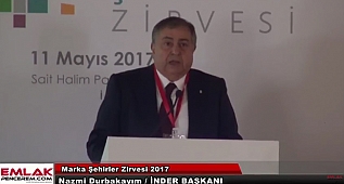 Nazmi Durbakayım, Marka Şehirler Zirvesi 2017'de konuştu